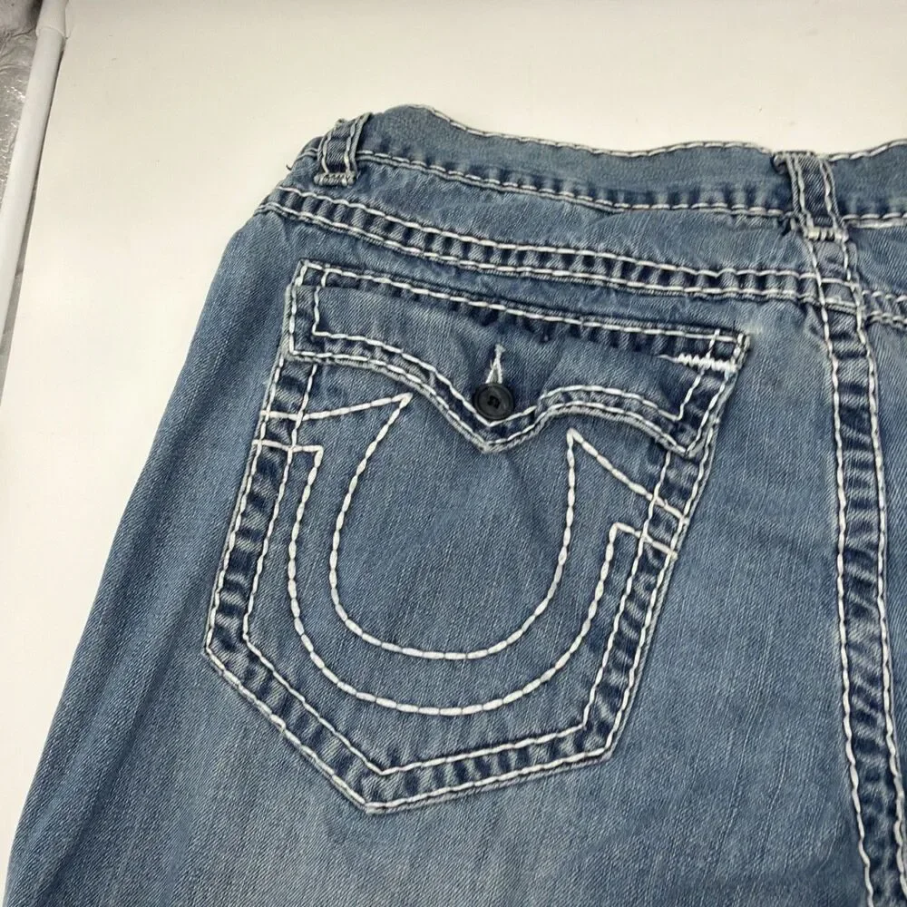 🤩 Vintage True Religion denim / jeans Joey Super T Size 40 x 34 Rare